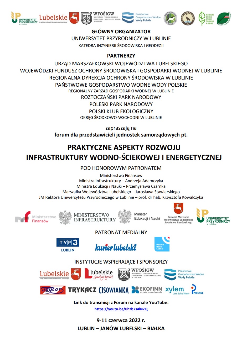Plakat Forum UP Lublin 2022